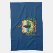 Vlag van de staat Vermont Theedoek (Verticaal)