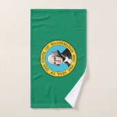 Vlag van de staat Washington Bad Handdoek (Handdoek)