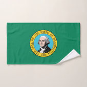 Vlag van de staat Washington Bad Handdoek (Handdoek)
