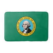 vlag van de staat Washington Badmat (Voorkant)