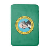 vlag van de staat Washington Badmat (Voorkant Verticaal)