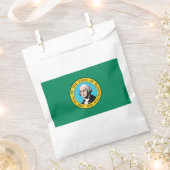 vlag van de staat Washington Bedankzakje (Geknipt)