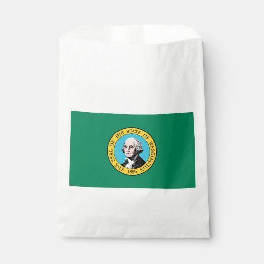 vlag van de staat Washington Bedankzakje (Voorkant)