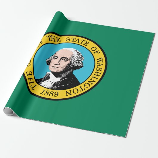 vlag van de staat Washington Cadeaupapier (Uitgerold)