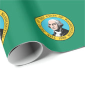 vlag van de staat Washington Cadeaupapier (Rol Hoek)