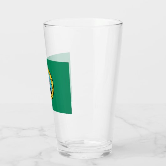 vlag van de staat Washington Glas (Links)