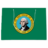 vlag van de staat Washington Groot Cadeauzakje (Voorkant)