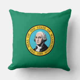 Vlag van de staat Washington Kussen