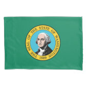 vlag van de staat Washington Kussensloop (Voorkant)
