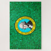 vlag van de staat Washington Legpuzzel (Verticaal)