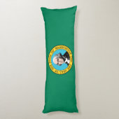 Vlag van de staat Washington Lichaamskussen (Achterkant (Verticaal))