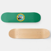 vlag van de staat Washington Persoonlijk Skateboard (Horizontaal)