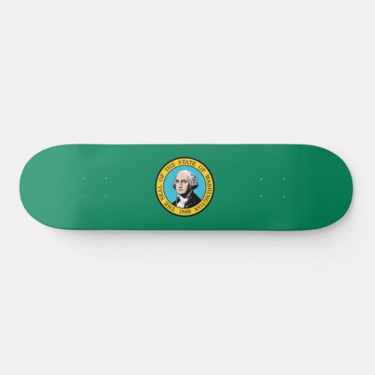 vlag van de staat Washington Persoonlijk Skateboard (Horizontaal)