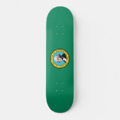 vlag van de staat Washington Persoonlijk Skateboard (Voorkant)