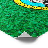 vlag van de staat Washington Poster (Hoek)