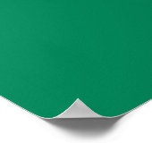 Vlag van de staat Washington Poster (Hoek)