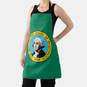 vlag van de staat Washington Schort (Insitu)