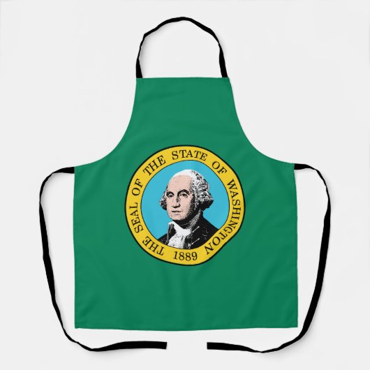 vlag van de staat Washington Schort (Voorkant)