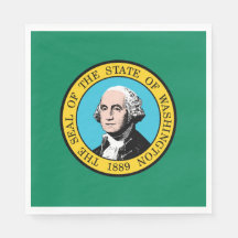 Vlag van de staat Washington