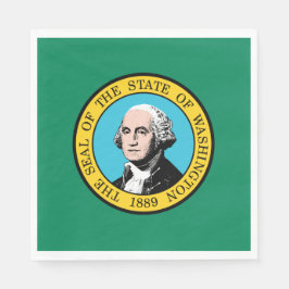 Vlag van de staat Washington Servet