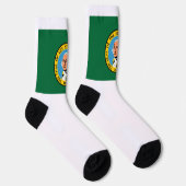 Vlag van de staat Washington Sokken (Rechts)