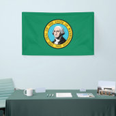 vlag van de staat Washington Spandoek (Beurs)