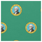 Vlag van de staat Washington Stof (Close Up)