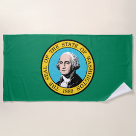Vlag van de staat Washington Strandlaken