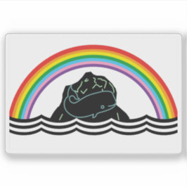 Vlag van de Staat Waveland (Rockall), Schotland Sticker