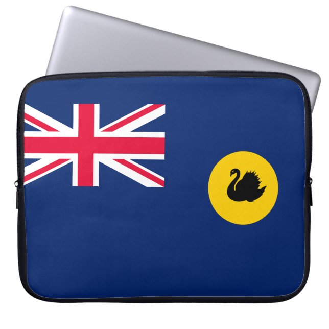 Vlag van de staat Western Australië Laptop Sleeve (Voorkant)