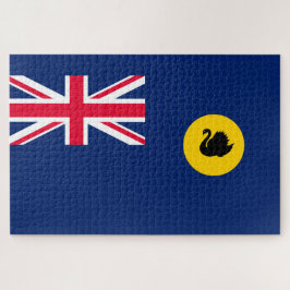 Vlag van de staat Western Australië Legpuzzel