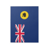 Vlag van de staat Western Australië Notitieblok (Linkerzijde)