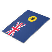 Vlag van de staat Western Australië Notitieblok (Schuin)