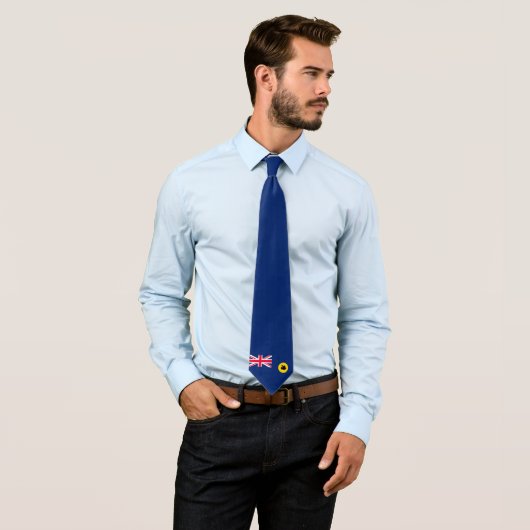 Vlag van de staat Western Australië Stropdas (In situ)