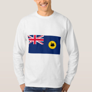 Vlag van de staat Western Australië T-shirt