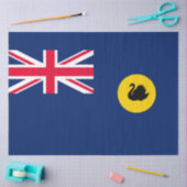 Vlag van de staat Western Australië Tissuepapier (Craft)