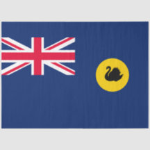 Vlag van de staat Western Australië