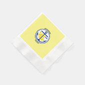 vlag van de stad Anchorage Servet (Hoek)