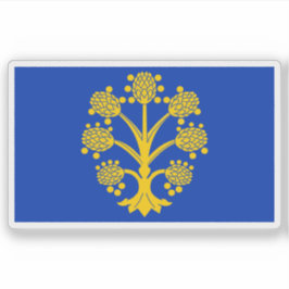 Vlag van de stad Appleby-in-Westmorland, Engeland Sticker