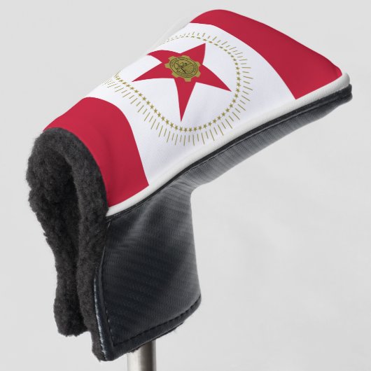 vlag van de stad Birmingham (Alabama) Golfheadcover (3/4 voorkant)