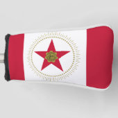 vlag van de stad Birmingham (Alabama) Golfheadcover (Voorkant)