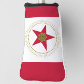 vlag van de stad Birmingham (Alabama) Golfheadcover (Draai 90)