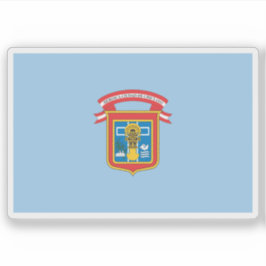 Vlag van de stad Chiclayo, Peru Sticker