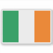 Vlag van de stad Chulucanas, Peru Sticker (Voorkant)