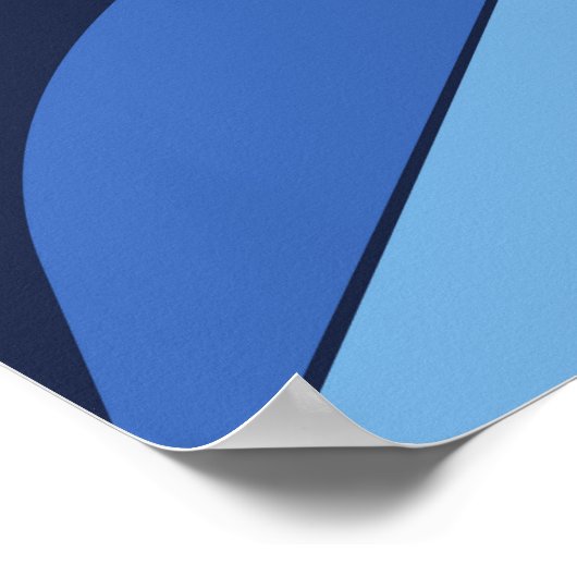 Vlag van de stad Columbia - South Carolina Poster (Hoek)