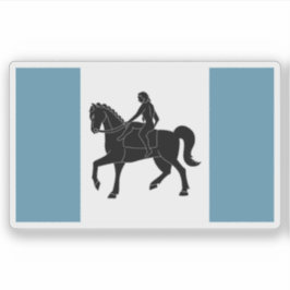 Vlag van de stad Coventry, Engeland Sticker