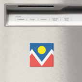 vlag van de stad Denver Magneet (Insitu (Vaatwasser))