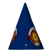 Vlag van de stad El Paso, Texas Feesthoed Feesthoedjes (Rechts)