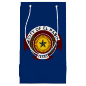 Vlag van de stad El Paso, Texas Kleine cadeautas (Voorkant)