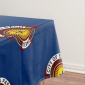 Vlag van de stad El Paso, Texas Tafelkleed (Voorbeeld)